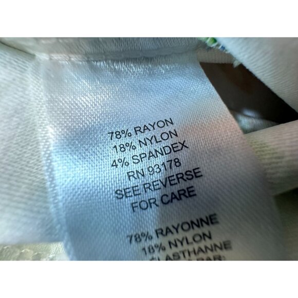 NWT Tahari Womens Floral Cropped Flare Pants Size XS Multicolor Stretch Boho - Picture 6 of 13